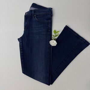 Citizens of Humanity Womens Dark Wash Bootcut Flare Jeans Sz 27 Mid Rise Stretch